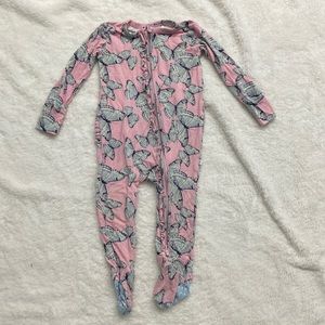 Posh Peanut Beatrice Ruffle bottom Footie, 18-24m